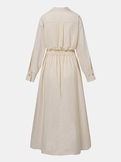 Carmen | Cotton Dress with Long Sleeves