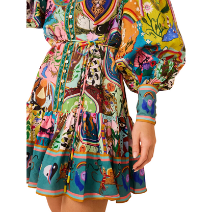 Tulum Graffiti – A Playful & Colourful Dress