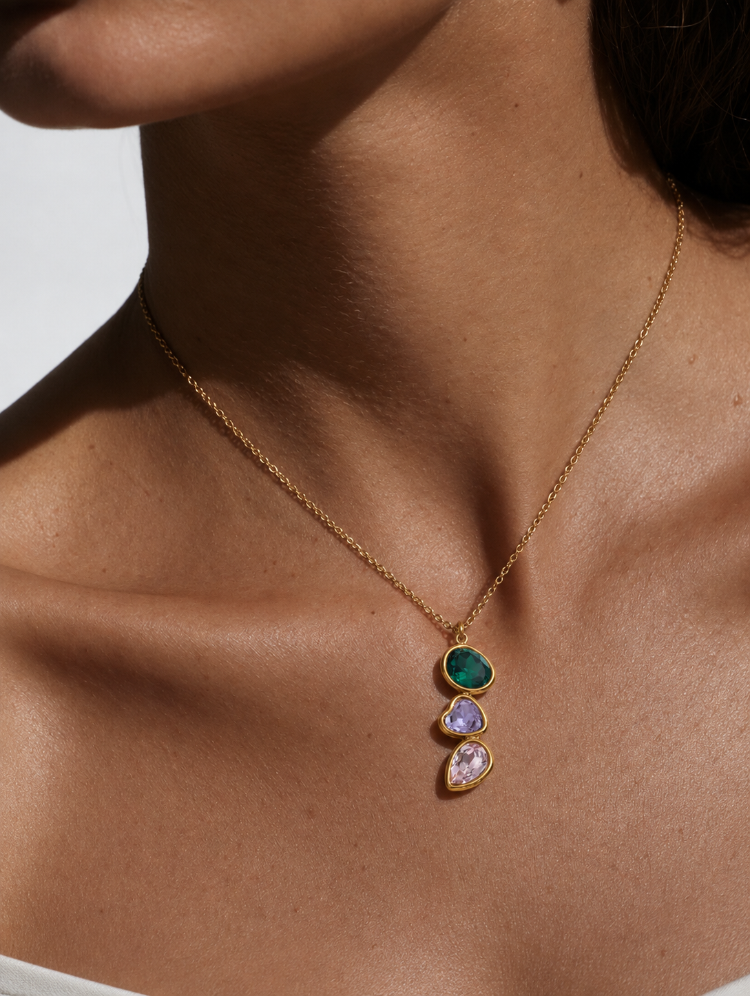 The Pistachio Praliné Necklace