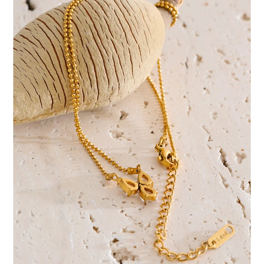 Golden Butterfly Necklace