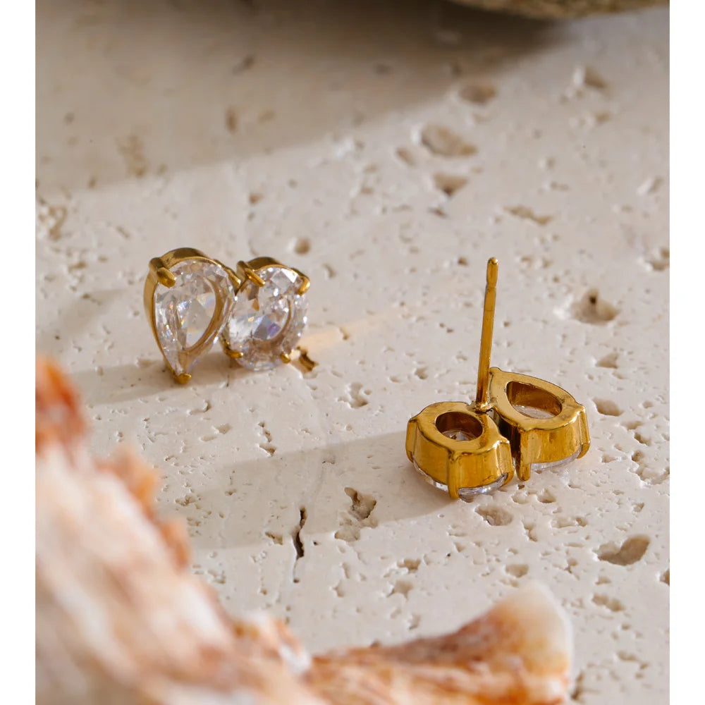Diamond Glow Studs