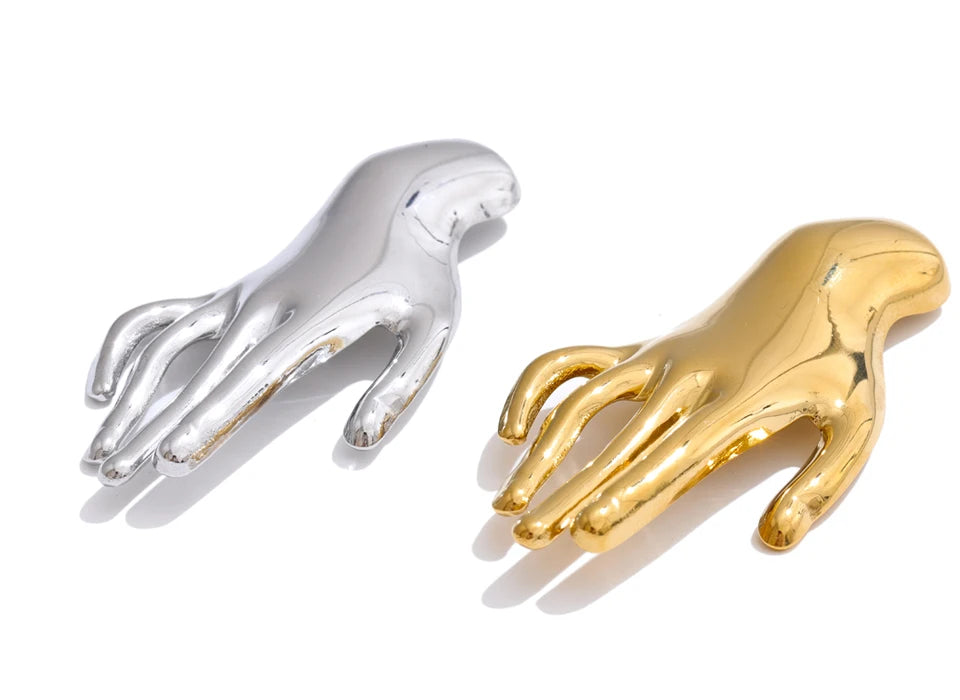 The Power Hands Brooch