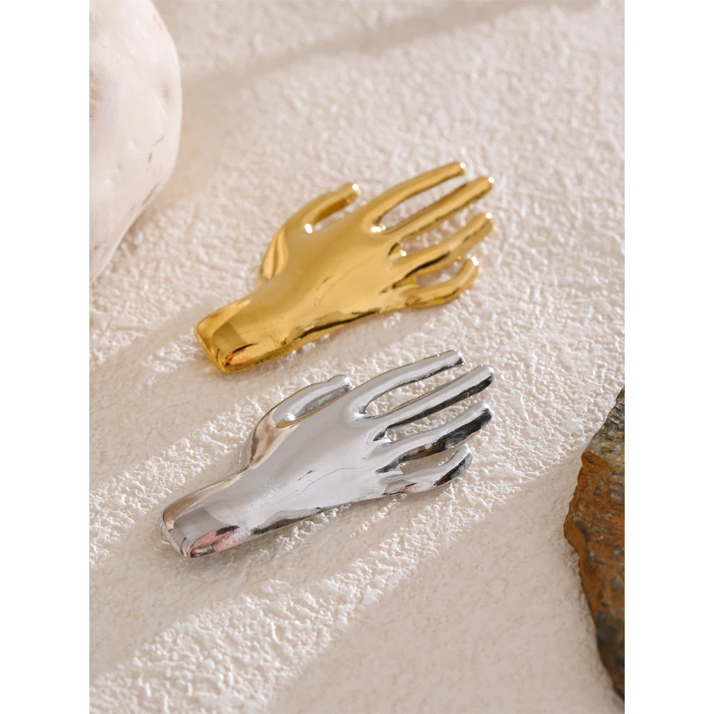 The Power Hands Brooch