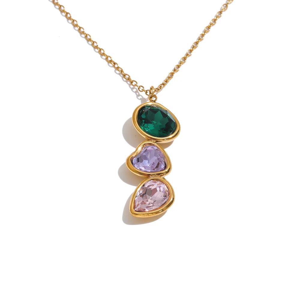 The Pistachio Praliné Necklace