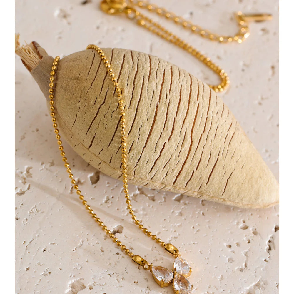 Golden Butterfly Necklace
