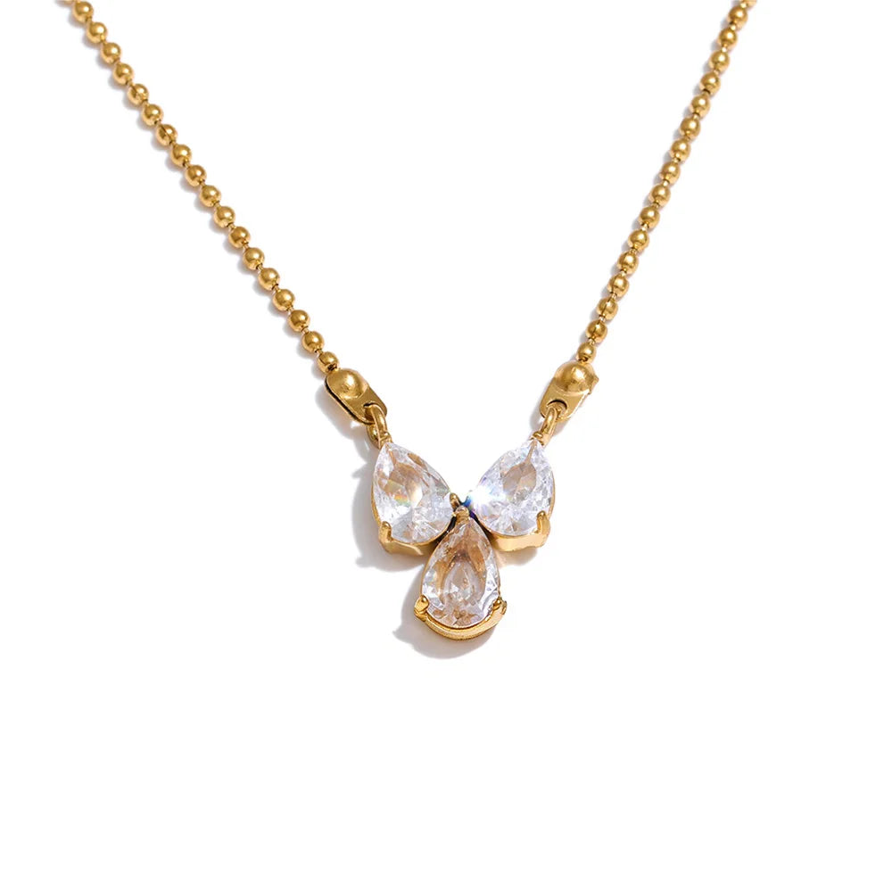 Golden Butterfly Necklace