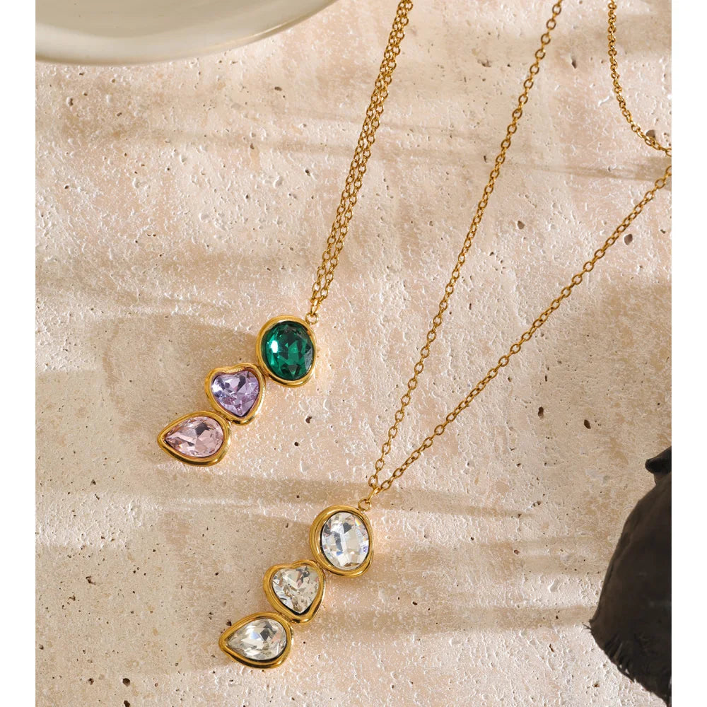 The Pistachio Praliné Necklace
