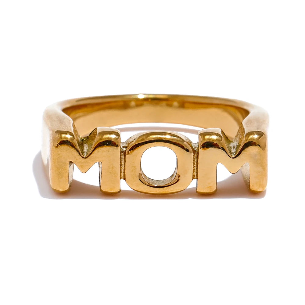 Family Letter Ring