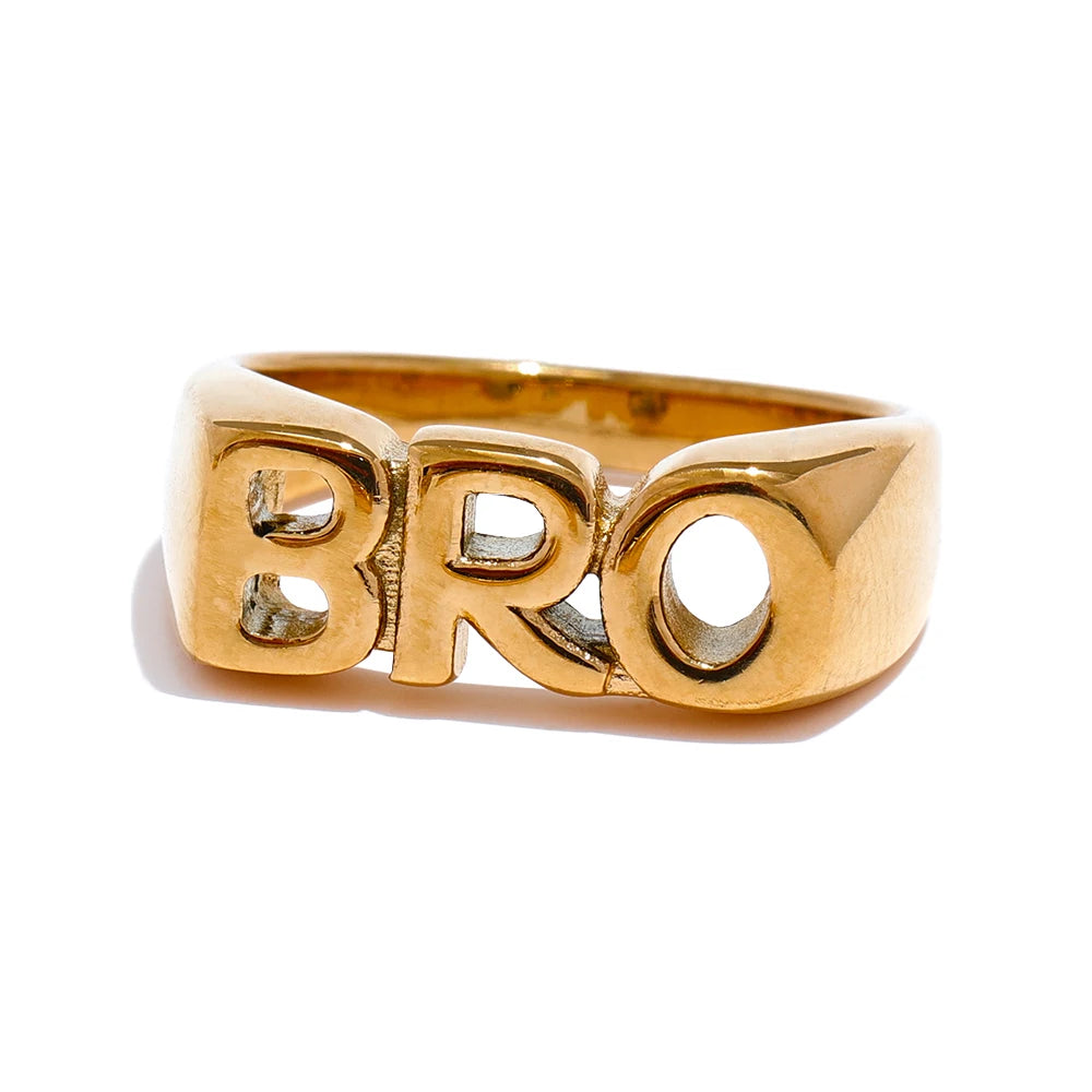 Family Letter Ring