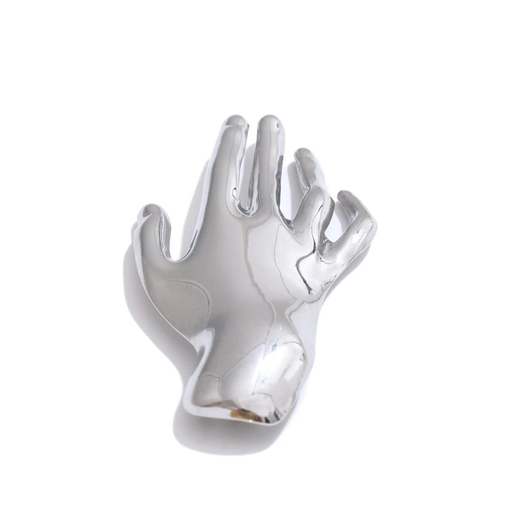 The Power Hands Brooch
