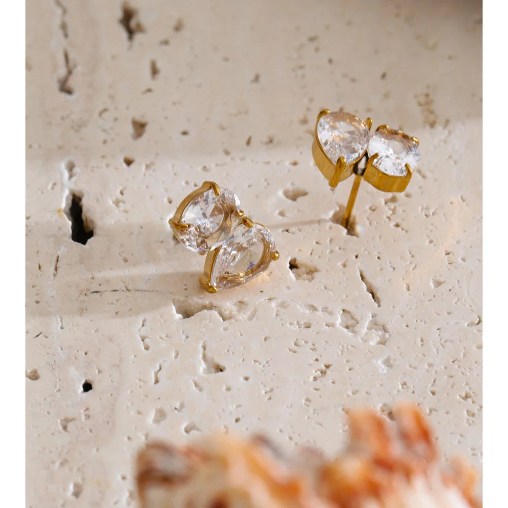 Diamond Glow Studs
