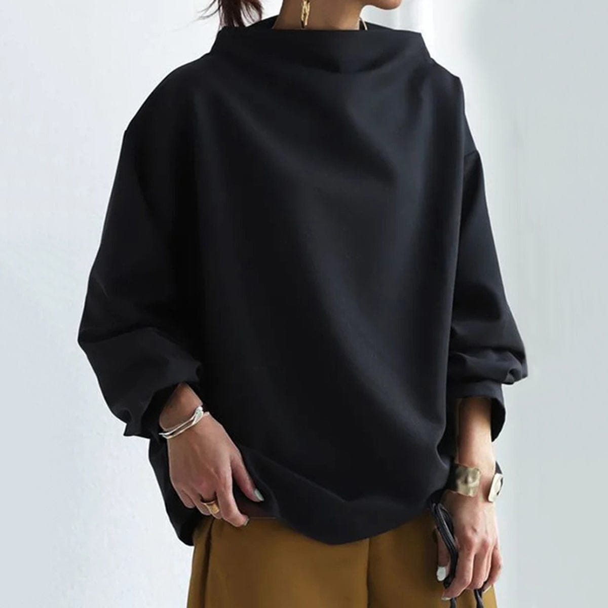 CELIA – HIGH-NECK AUTUMN TOP