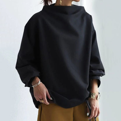 CELIA – HIGH-NECK AUTUMN TOP