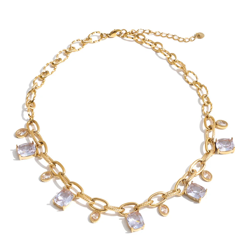 The Crystal Rain Necklace