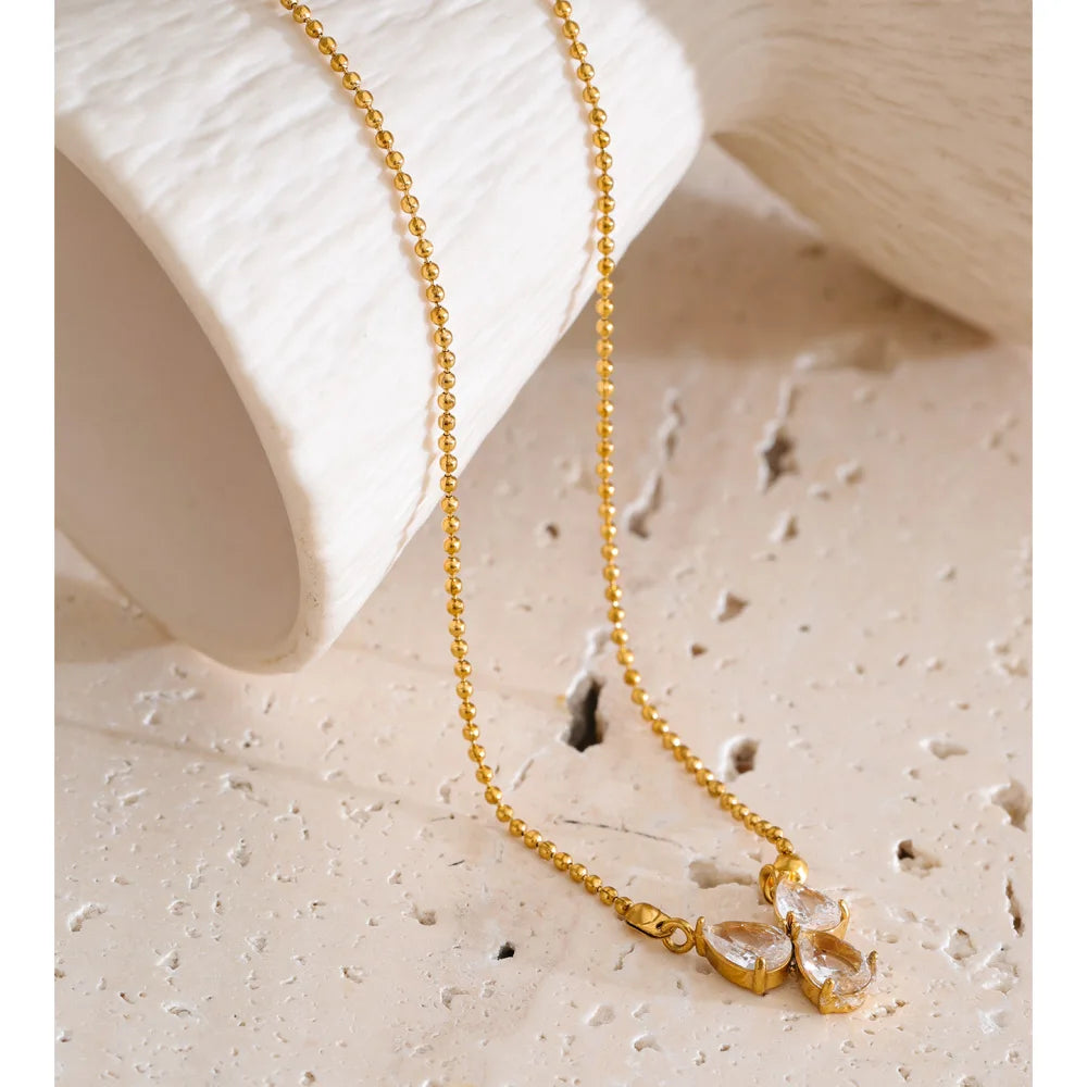 Golden Butterfly Necklace