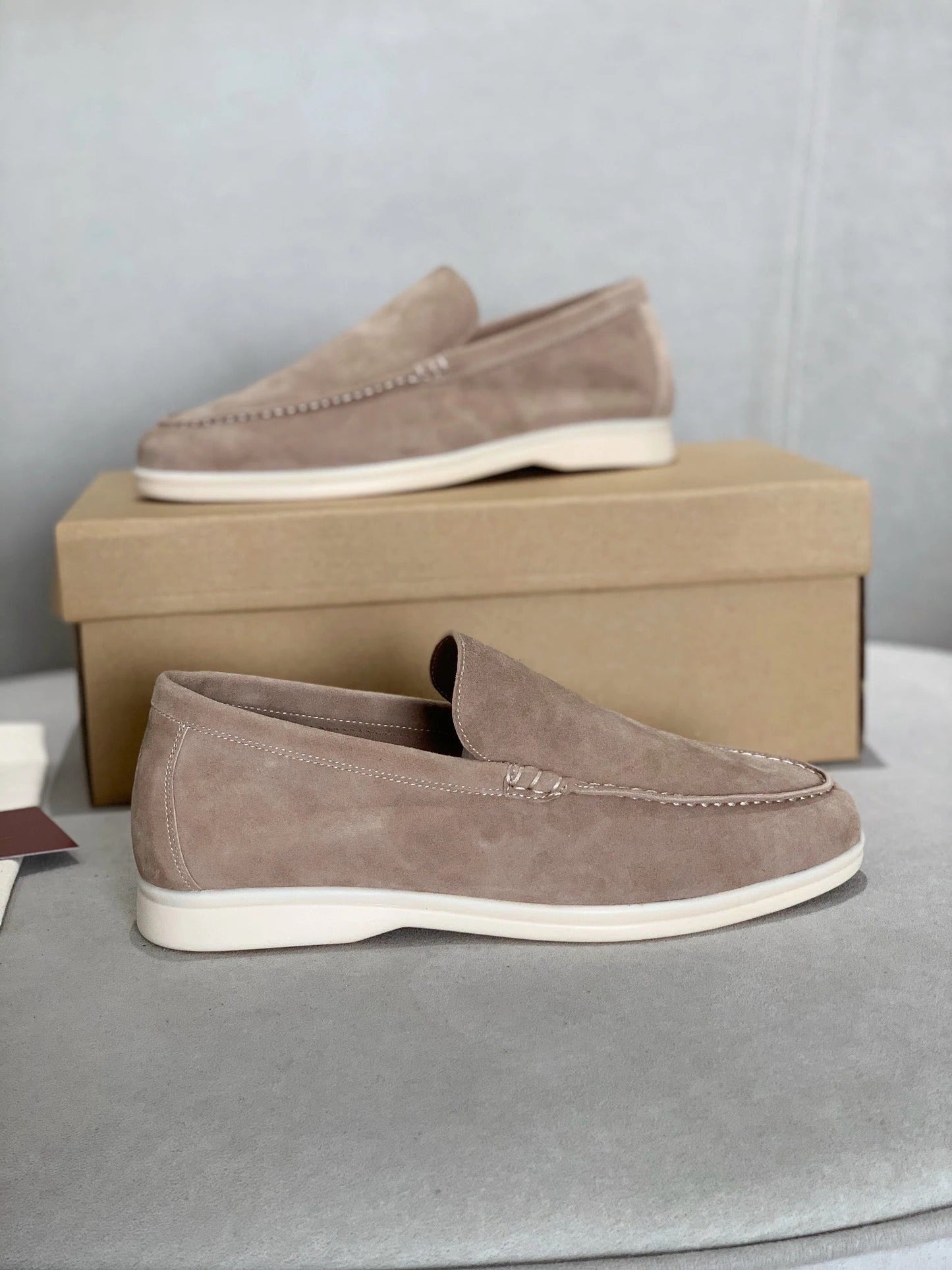 Ralf | Comfortable Suede Leather Loafers