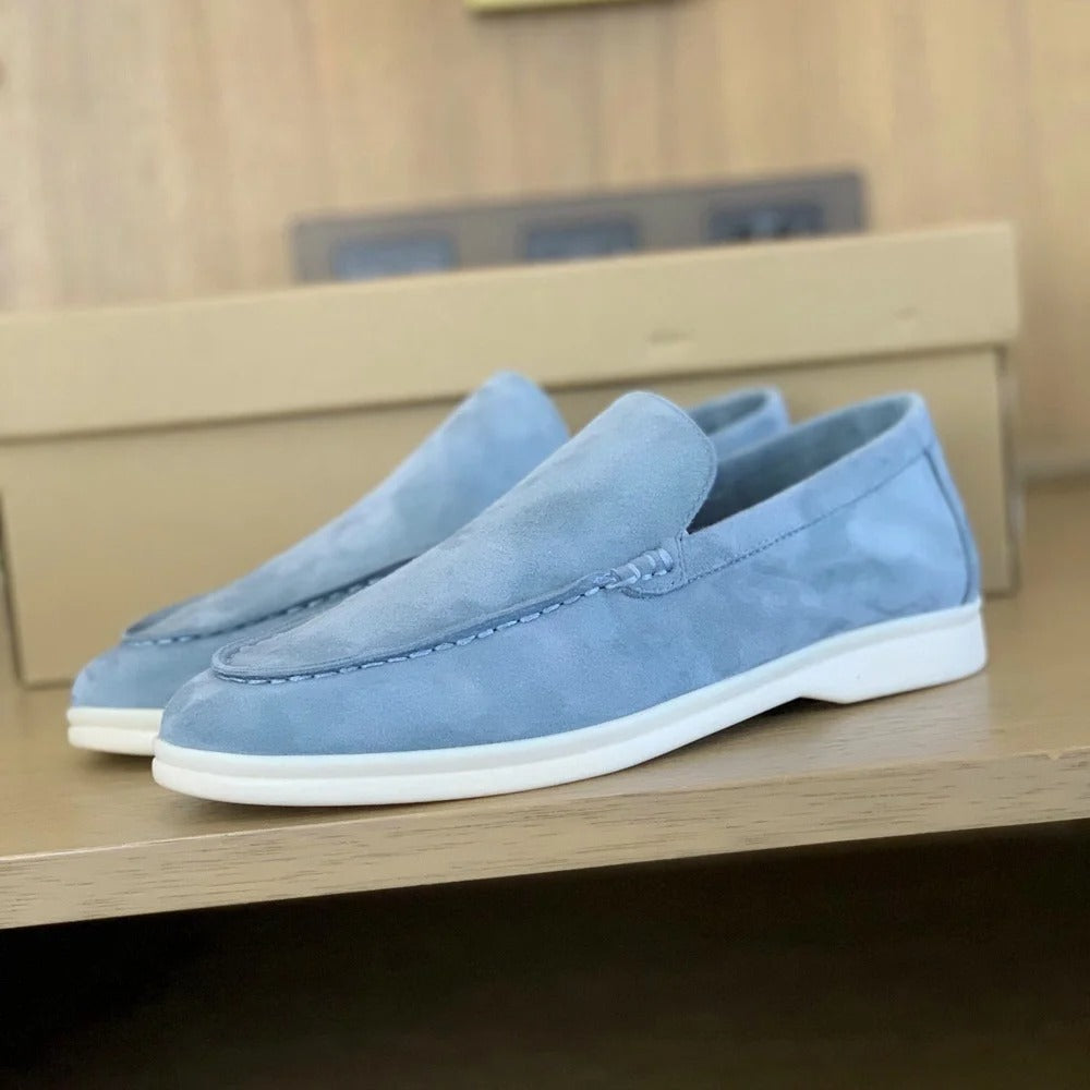 Ralf | Comfortable Suede Leather Loafers